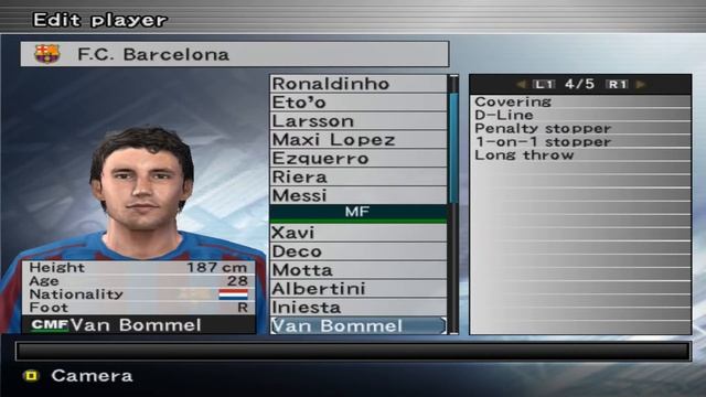 FC Barcelona - PES 5 смотреть онлайн