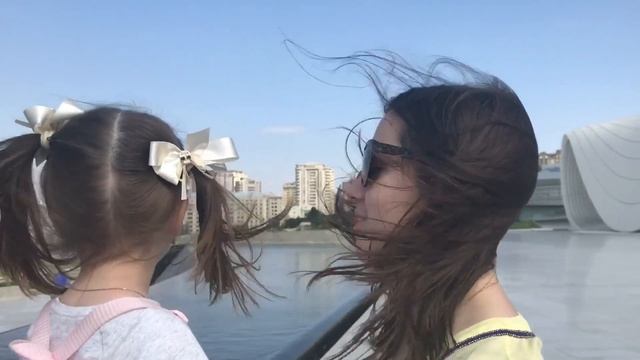 Отпуск в Баку 2017. День 2. Центр Гейдара Алиева. смотреть онлайн