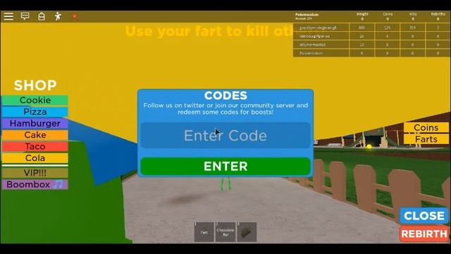 ALL FAT SIMULATOR CODES смотреть онлайн