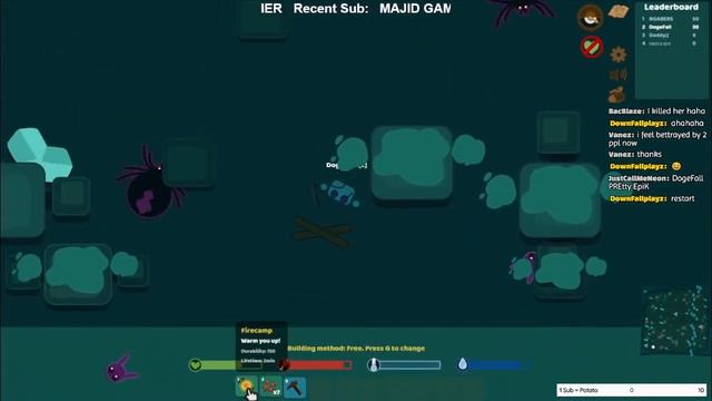Starve.io Stream - Look At This Rotten Potatoes (Zombie Mode) смотреть онлайн