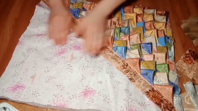 Треугольник в изделии. (уголки) Коврик, подушка, накидка смотреть онлайн