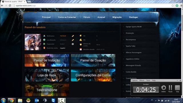 Migrar Personagem Sparta WoW смотреть онлайн