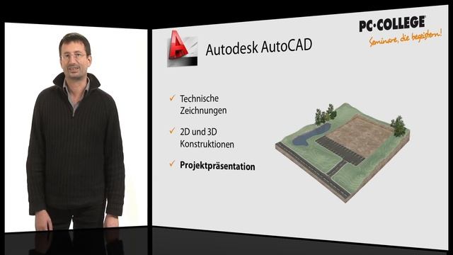 AutoCad Seminare bei PC-COLLEGE смотреть онлайн