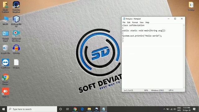 Hello world Java Program | Beginning of Java смотреть онлайн