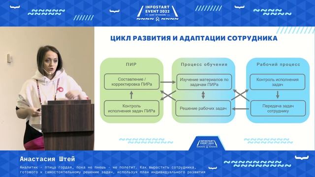 Анастасия Штей. Аналитик – птица гордая, пока не пнешь – не полетит. Как вырастить сотрудника. смотреть онлайн
