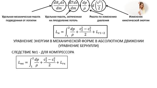 Курс ""Турбомашины". Раздел 2.3 Уравнение Бернулли (лектор Батурин О.В.) смотреть онлайн