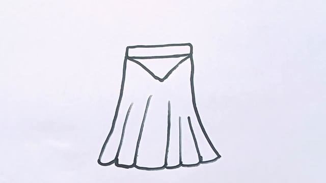 КАК НАРИСОВАТЬ ЮБКУ ДЛЯ ДЕВУШЕК смотреть онлайн