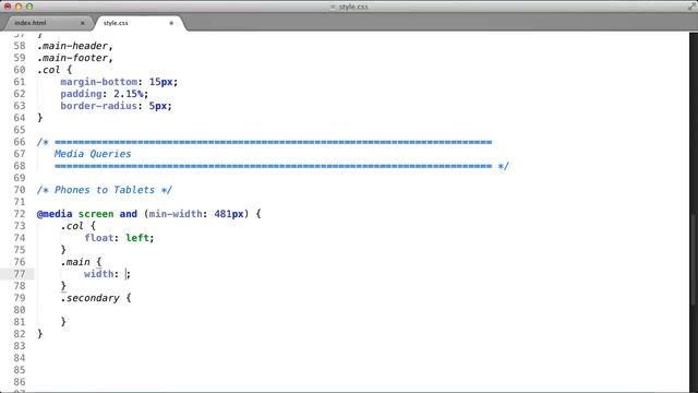 CSS Foundations : Adaptive Layouts with Media Queries смотреть онлайн