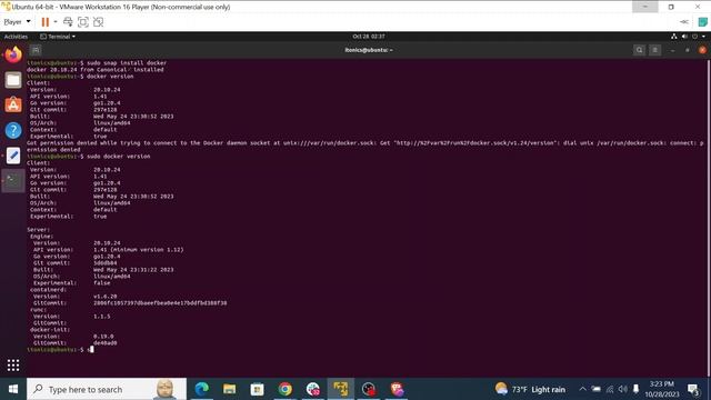 The easiest way to install & uninstall the docker on any Ubuntu version | install docker on Ubuntu. смотреть онлайн