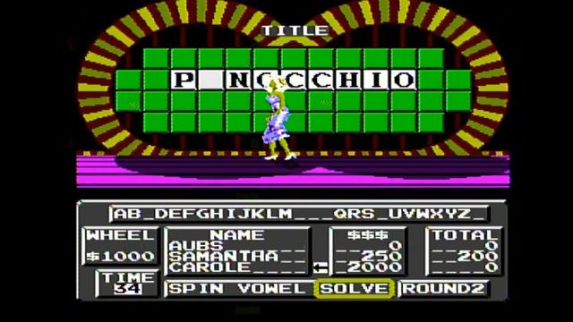 NES Wheel of Fortune Junior Edition ORIGINAL RUN Game #13 смотреть онлайн