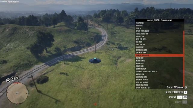 Red Dead Redemption 2 - BREAKING THE GAME WITH FULLY FUNCTIONAL UFO! смотреть онлайн
