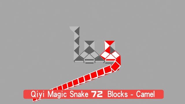 Qiyi Magic Snake Tutorial 72 Blocks - Camel смотреть онлайн