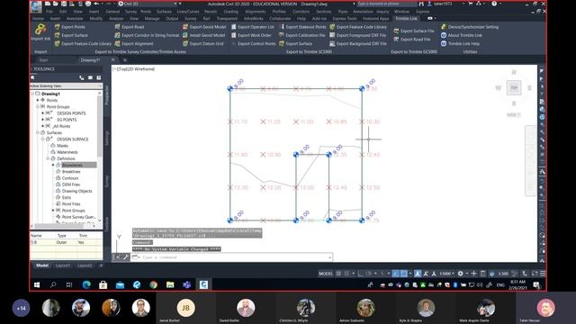Civil 3D training Volume Calculations using volumes dashbord method смотреть онлайн
