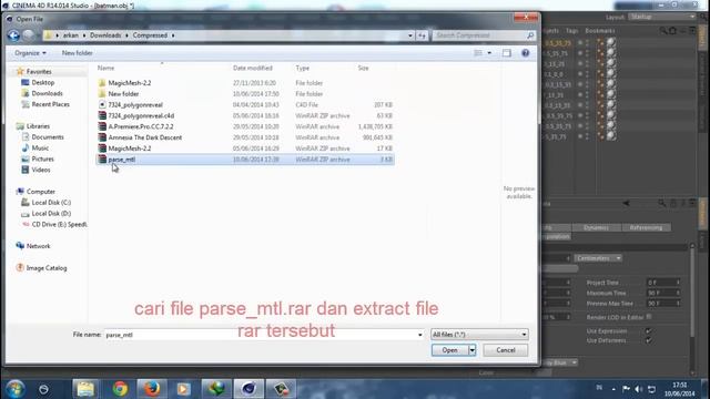 Import MTL to Cinema 4D смотреть онлайн