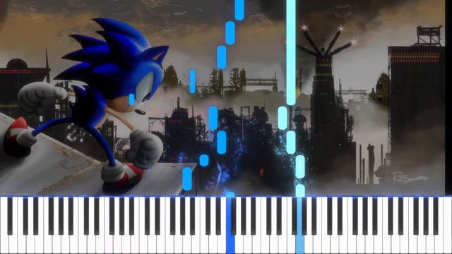 SONIC : Scrap Brain Zone Theme (master system PAL version) Piano cover + Tutorial смотреть онлайн