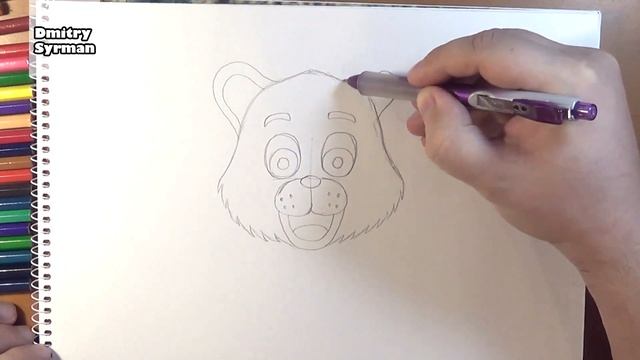 How to draw Cute Tiger, Animals, Как нарисовать Тигра смотреть онлайн