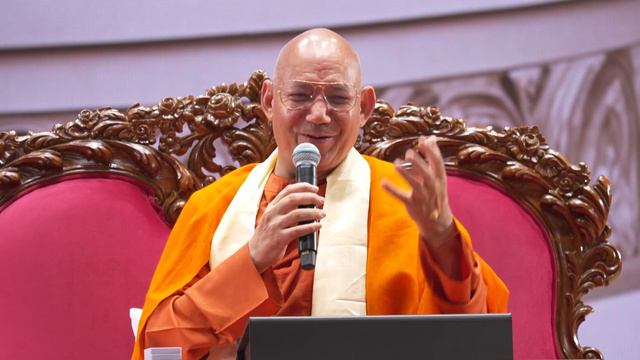 Bhikkhu Sanghasena addressed to the devotess of Shrimad Rajchandra Mission Dharampur | 2024 смотреть онлайн