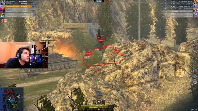 ЯГА E100 ВЫШЛА НА ПЕРВУЮ ЛИНИЮ И ОСТАЛАСЬ 1 VS 4 ● ГДЕ БЫЛА ОШИБКА ● WoT Blitz смотреть онлайн