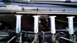 проверка форсунок на слив в обратку 2.2 hdi