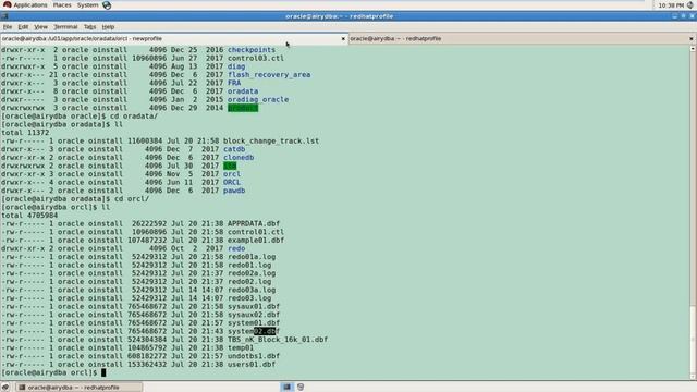 Oracle 12 2 DBA Classes 15 20190720 tablespace смотреть онлайн