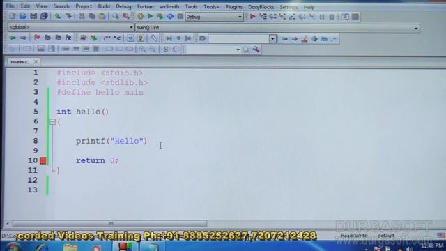How to print a msg with printf withouting semicollon? смотреть онлайн