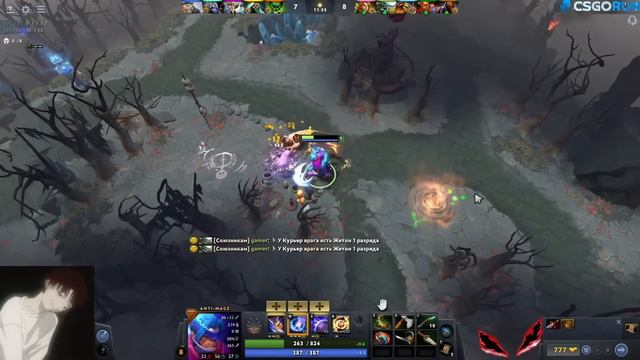 ZXCURSED НА ANTIMAGE В ИГРЕ КОТОРУЮ НЕВОЗМОЖНО ПРОИГРАТЬ