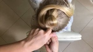ПРИЧЕСКА В САДИК БЫСТРО / Коса вокруг головы / Легкие Прически для девочек 2019