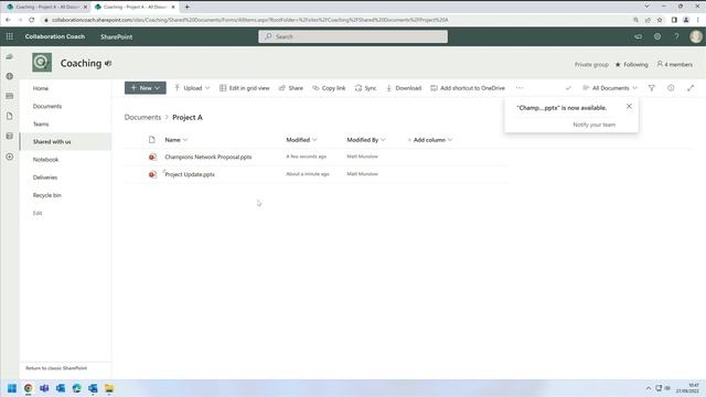 Microsoft SharePoint | How to Add a File to SharePoint смотреть онлайн