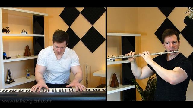 Scheherazade - 3rd Movement | Rimsky-Korsakov | Arrangement for Piano and Flute by Nathan Glenn смотреть онлайн