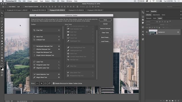 How to Customize the Toolbar in Photoshop CC смотреть онлайн