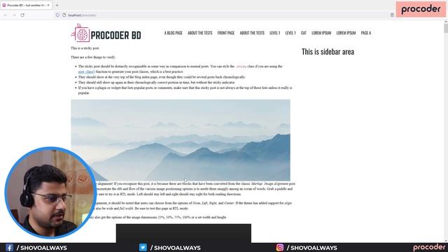 Blog Page | WordPress Theme Development Tutorial Bangla | Part 14 смотреть онлайн