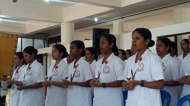 RCON Lamp lighting ceremony 12th Batch 2020 - Florence Nightingale Pledge |Dedication song смотреть онлайн