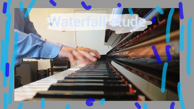 Chopin waterfall etude practice - 6 months of practice смотреть онлайн