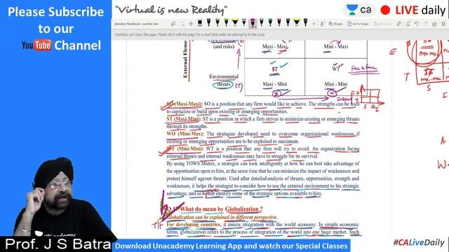 Strategic Management L9 | Dynamics Part 9 | Unacademy CA Intermediate Group 2 | J.S. Batra смотреть онлайн