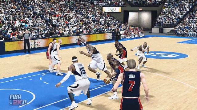 NBA 2K11 : Dream Team vs Redeem Team (FIBA 2K11 Mod) - 4K PC смотреть онлайн