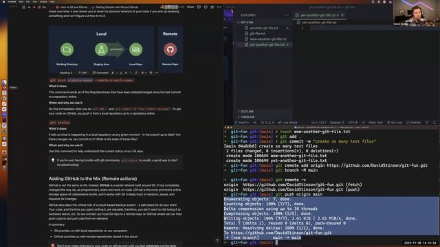Intro to Git and GitHub смотреть онлайн