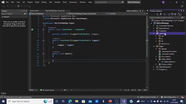 Tutorial Create A Website With ASP.NET & C# in Visual Studio 2022 смотреть онлайн