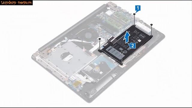 Dell Inspiron 5770 - Hard Drive replacement - Laptop repair смотреть онлайн