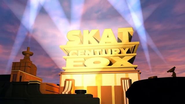 Интро SKAT на основе 20th Century Fox, пример анимации blender смотреть онлайн