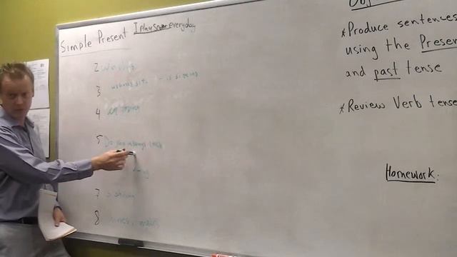 Learn English: Present Progressive exercises смотреть онлайн