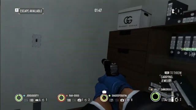 Payday 2 Gameplay #2 Jolly mage, Radioactive Rah, JerDude0711, Shade of Death Co op Fun смотреть онлайн