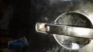 Патфайндер R51. Маленькая мелочь при разборке передней наружней ручки.