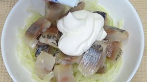 селедка в сметанно-горчичном соусе