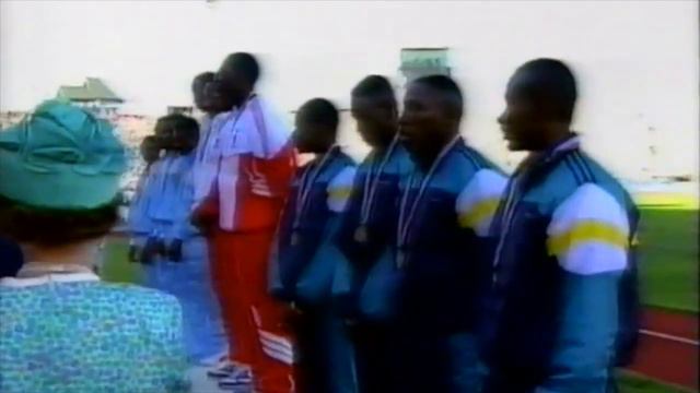 2681 Commonwealth Track & Field 1990 Medal Ceremony 4x100m Men смотреть онлайн