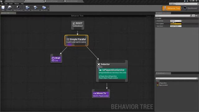 WTF Is? AI: Simple Parallel Node in Unreal Engine 4 ( UE4 ) смотреть онлайн