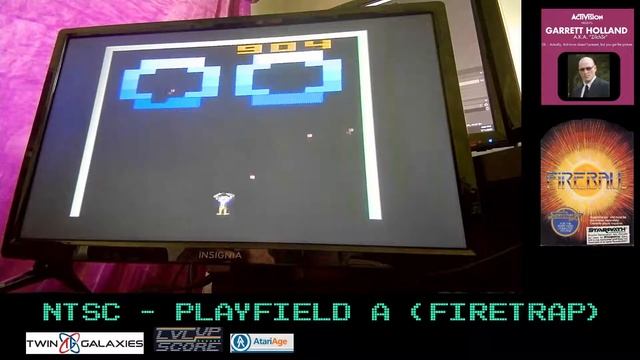 Atari 2600 NTSC - Fireball - Firetrap B/B - 13,422 смотреть онлайн