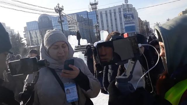 Хабаровск город которого нет.Запреты приходить на площадь. смотреть онлайн