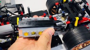LEGO Technic 42125 Ferrari 488 GTE detailed Motorized Instructions
