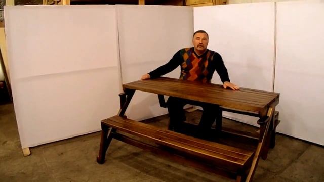 Лавка-трансформер 