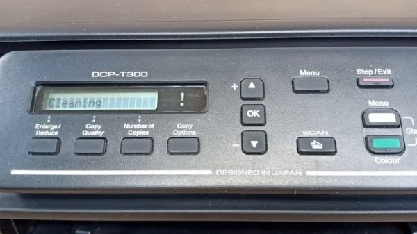 SUPER POWER CLEANING | BROTHER DCP-T300 Serye 3